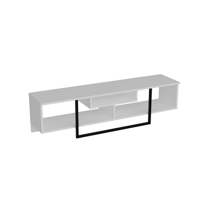 Hanah Home Asal (150) Soporte para TV Blanco y Negro Hanah Home Asal (150) Soporte para TV Blanco y Negro